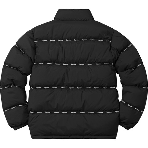 Logo Tape Puffy Jacket - fall/winter 2016 - SupremeCommunity
