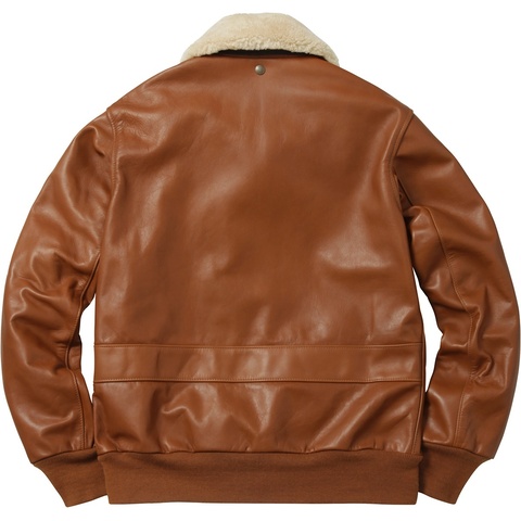 Supreme®/Schott® Leather A-2 Flight Jacket - Supreme