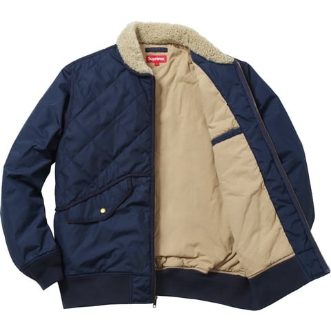 Quilted Nylon Tanker Jacket - fall/winter 2016 - Supreme