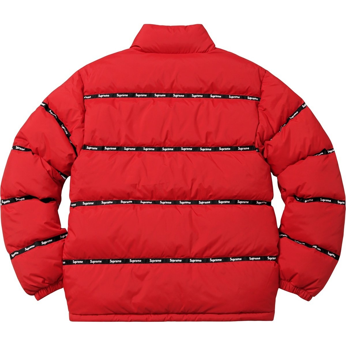 Supreme Logo Tape Puffy Jacket (FW16)