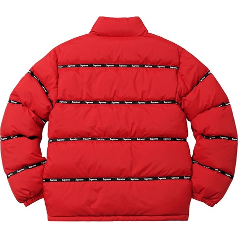 ぽんちゃんsupreme  logo tape puffy ダウン Logo Tape Puffy Jacket - fall/winter 2016 - Supreme