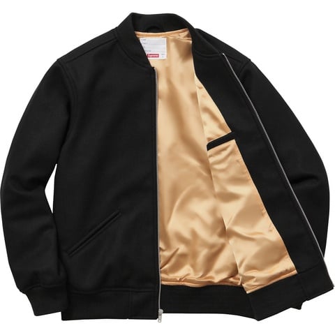 Old English Zip Varsity Jacket - fall/winter 2016 - Supreme
