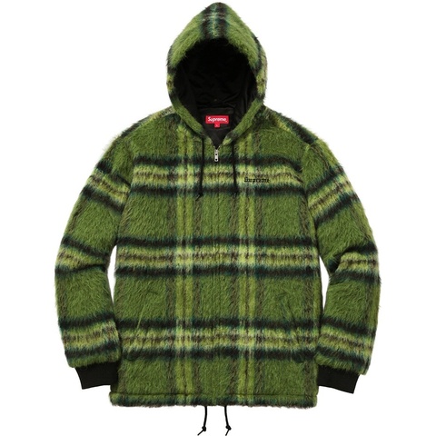 ブルゾン Supreme Mohair Hooted Work Jacket Mohair Hooded Work Jacket - fall/winter 2016 - Supreme