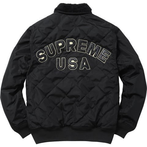 Supreme Quilted Nylon Tanker Jacket - Colorway