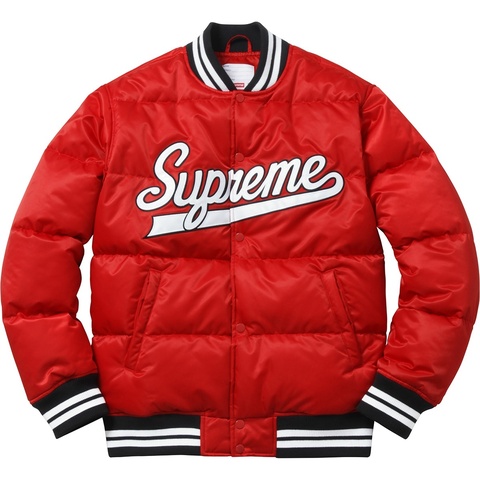 Script Varsity Puffy Jacket - fall/winter 2016 - Supreme