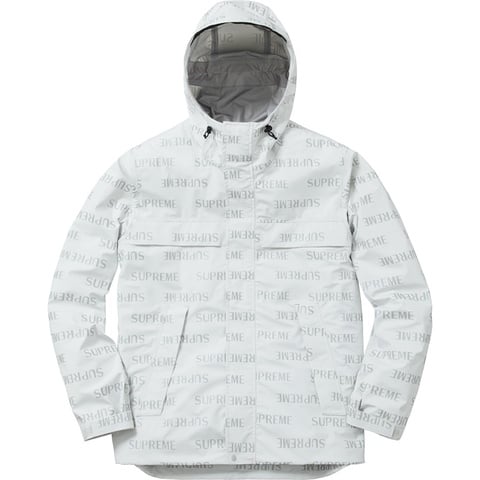 ジャケット・アウター Supreme 3M Reflective Repeat Jacket S 3M® Reflective Repeat Taped Seam Jacket - Supreme