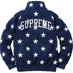 Supreme Stars Zip Stadium Jacket (FW16)