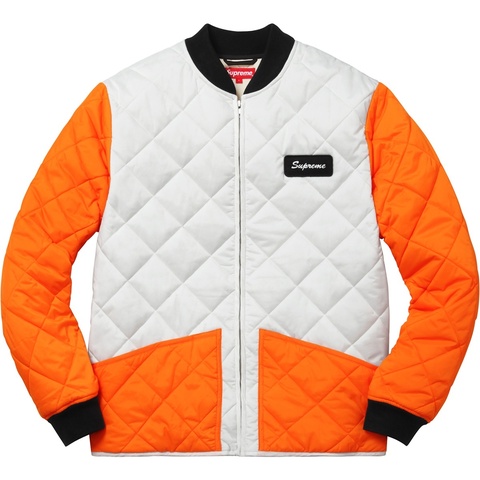 Supreme Color Blocked Quilted Jacket - Colorway