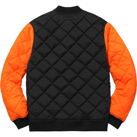 Supreme Color Blocked Quilted Jacket - Colorway