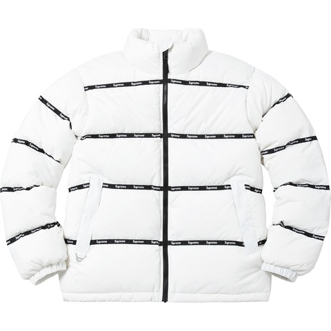 Logo Tape Puffy Jacket - fall/winter 2016 - Supreme Logo Tape Puffy Jacket - fall/winter 2016 - Supreme