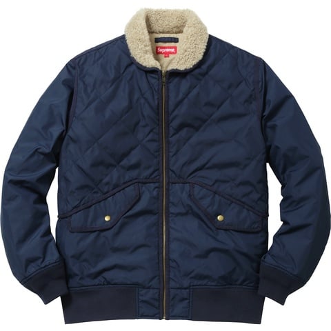 Quilted Nylon Tanker Jacket - fall/winter 2016 - Supreme