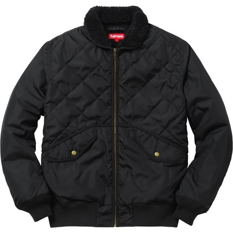 Quilted Nylon Tanker Jacket - fall/winter 2016 - Supreme