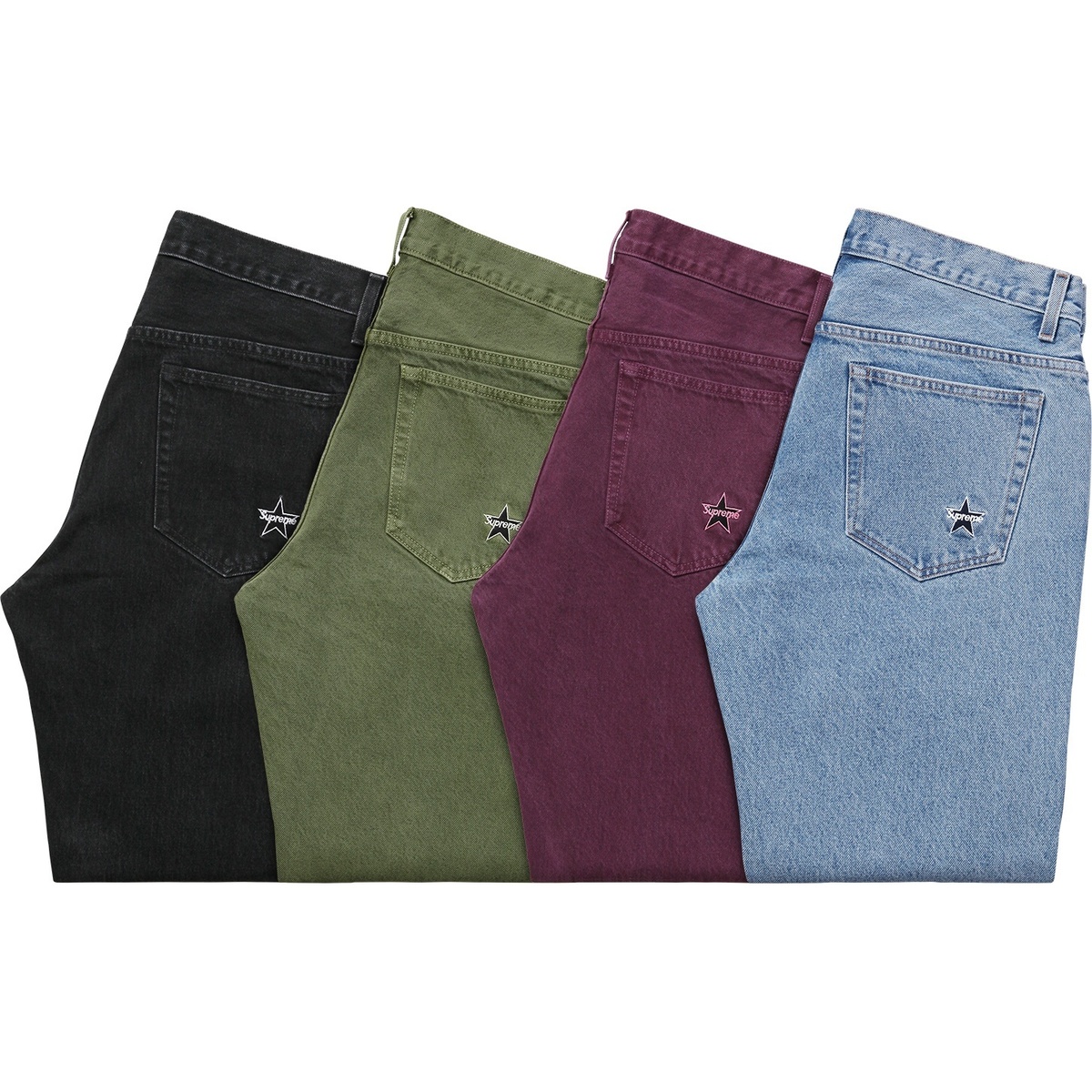 Supreme Washed Regular Jeans (fall/winter 2016)