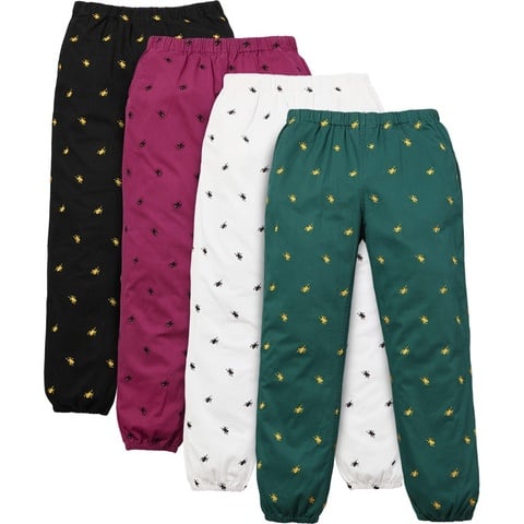 Supreme Embroidered Spiders Pant