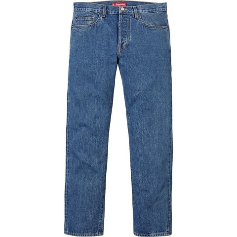 Supreme Stone Washed Slim Jeans