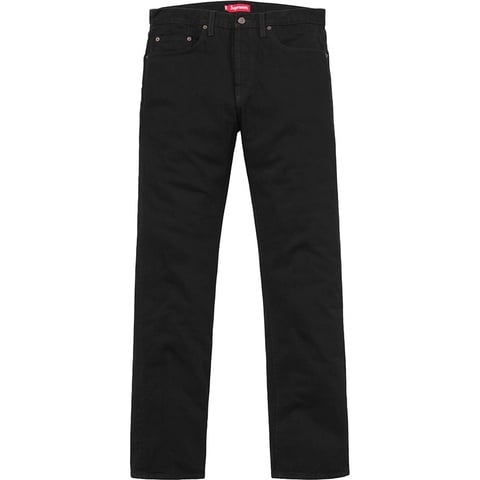 Supreme Black Slim Jeans