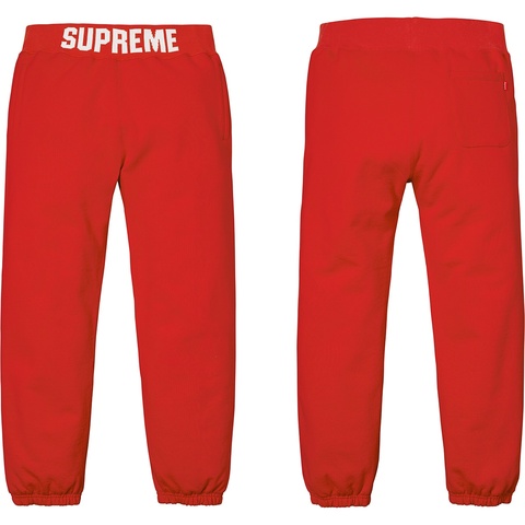 Supreme Rib Logo Sweatpant - Colorway