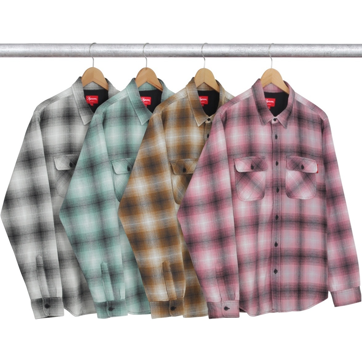 Quilted Shadow Plaid Shirt - fall/winter 2016 - Supreme