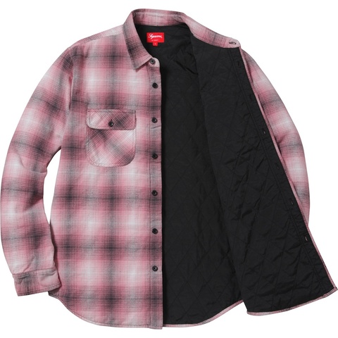 Supreme Quilted Shadow Plaid Shirt - Colorway