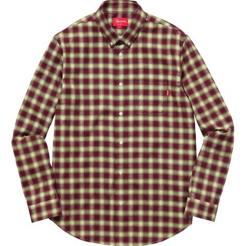 Mini Shadow Plaid Shirt - fall/winter 2016 - Supreme