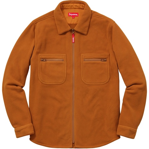 Supreme Polartec® Fleece Zip Up Shirt - Colorway