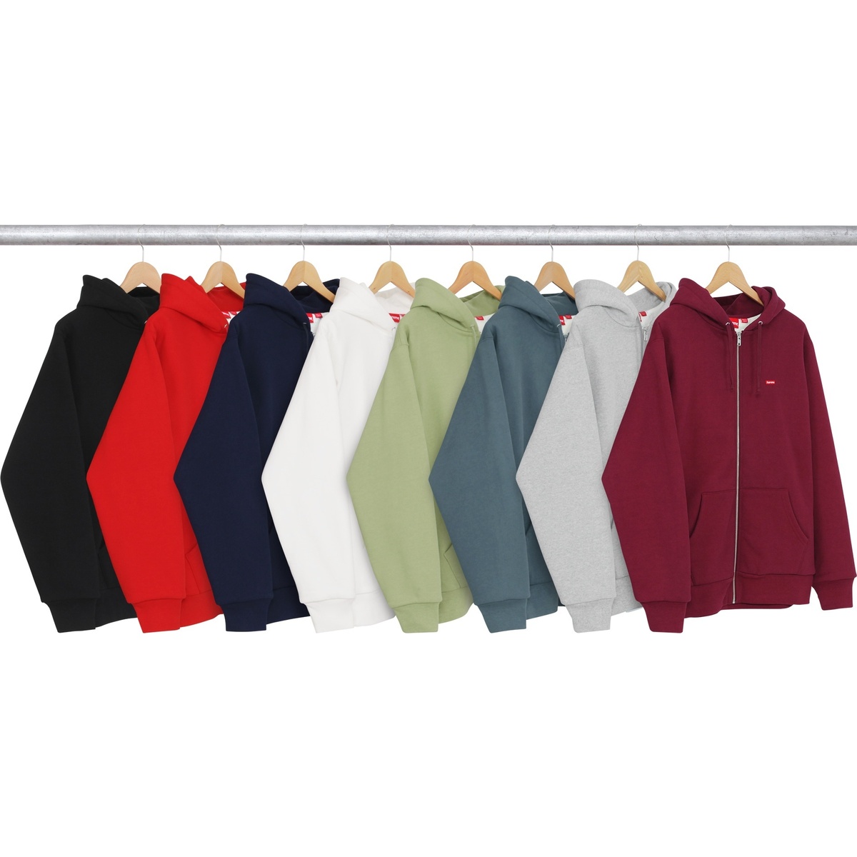 Small Box Thermal Zip Up Sweat - fall/winter 2016 - Supreme