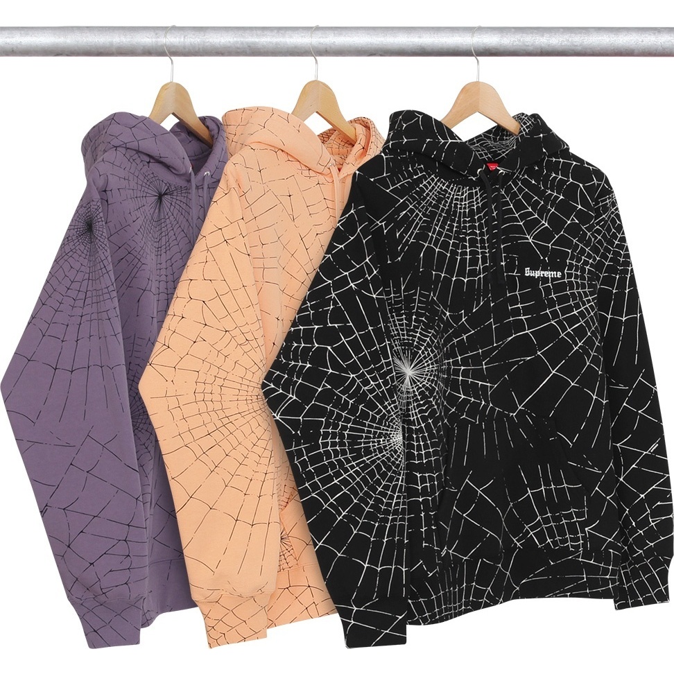 Spider Web Hooded Sweatshirt - fall/winter 2016 - Supreme