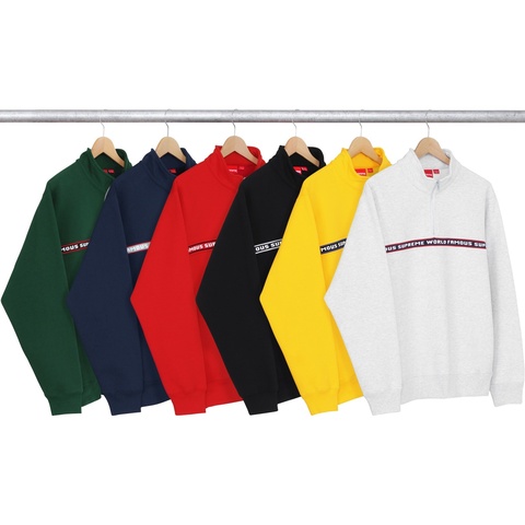 World Famous Half Zip Sweat - fall/winter 2016 - Supreme