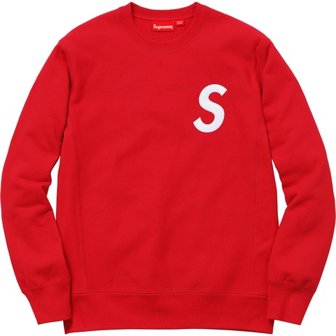 S Logo Crewneck - fall/winter 2016 - Supreme