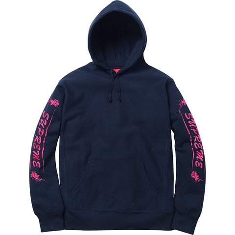 Supreme Rose Hooded Sweatshirt - Colorway