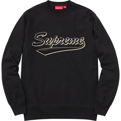 Brush Script Crewneck - fall/winter 2016 - Supreme