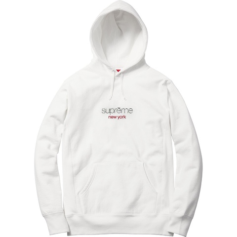 Chrome Classic Logo Hooded Sweatshirt - Supreme