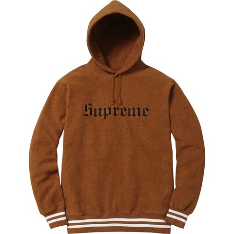 Reverse Fleece Hooded Sweatshirt - Supreme