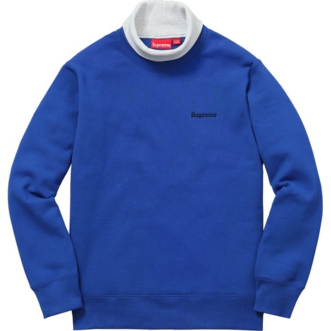 Supreme Turtleneck Collar Crewneck - Colorway
