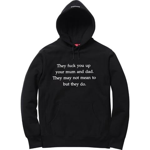 Supreme They Fuck You Up Hooded Sweatshirt - Colorway
