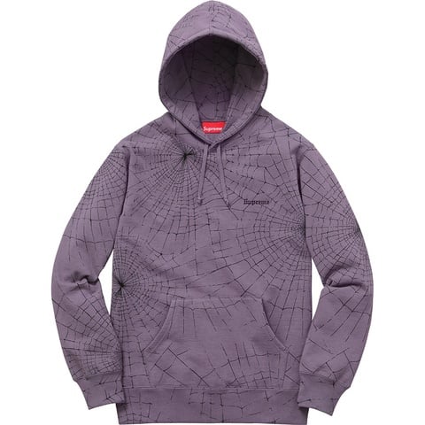 Spider Web Hooded Sweatshirt - fall/winter 2016 - Supreme