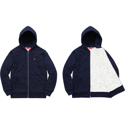 Small Box Thermal Zip Up Sweat - fall/winter 2016 - Supreme
