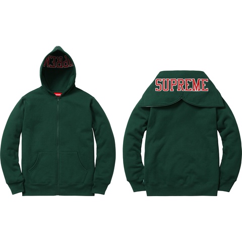 Split Hood Zip Up Sweat - fall/winter 2016 - Supreme