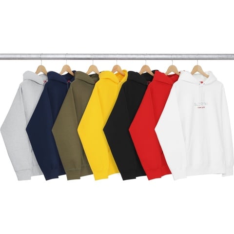 Chrome Classic Logo Hooded Sweatshirt - Supreme