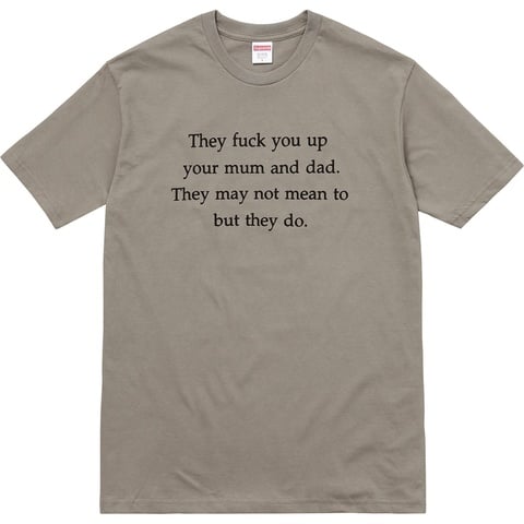 Supreme They Fuck You Up Tee