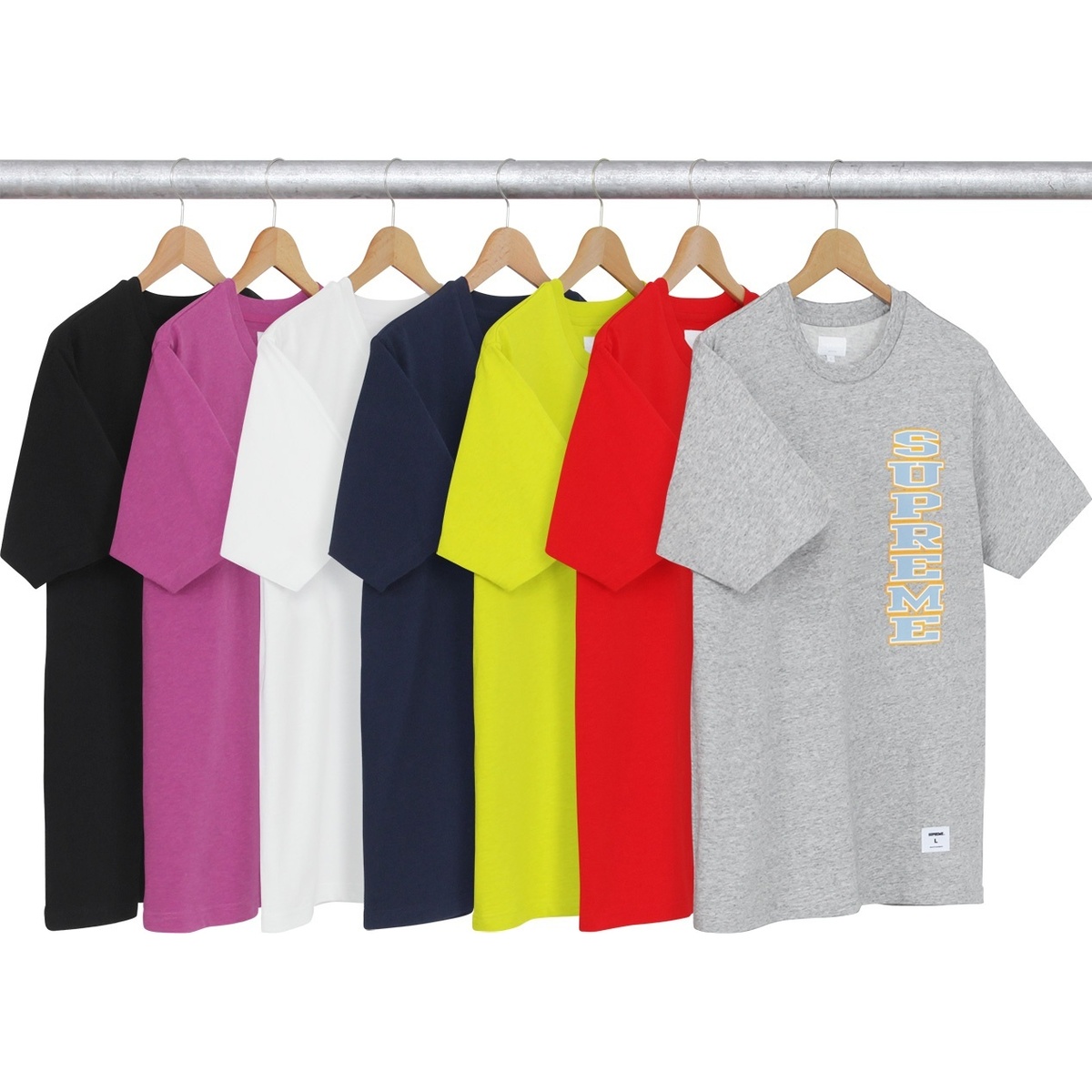 Supreme Vertical Logo Tee (fall/winter 2016)