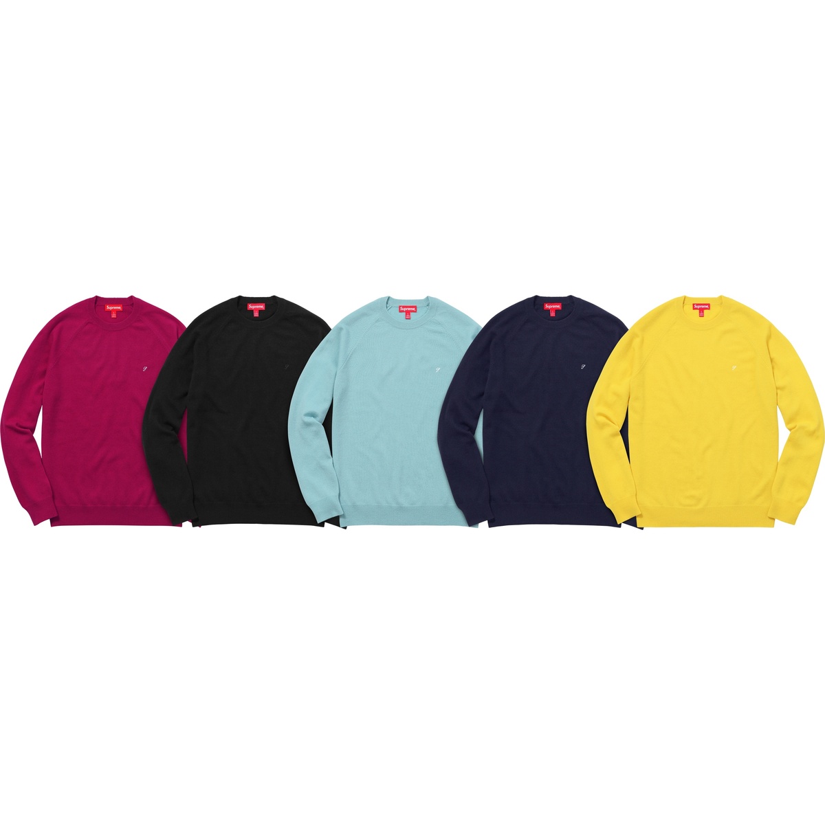 Supreme Raglan Cashmere Sweater (fall/winter 2016)