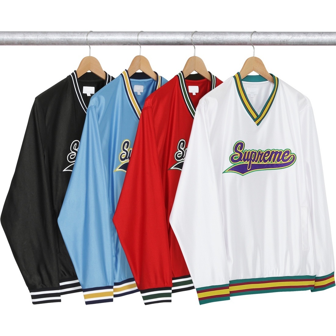 Supreme Baseball Warm Up Top (fall/winter 2016)