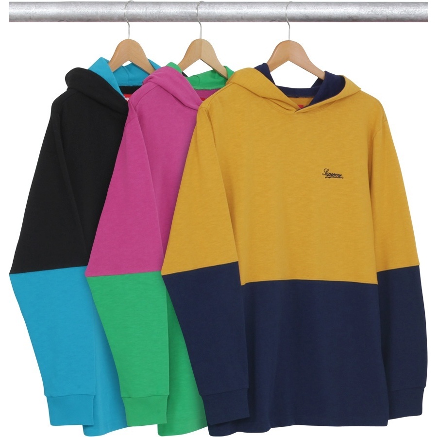 Supreme Hooded 2-Tone Top (fall/winter 2016)