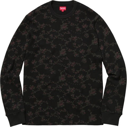 Floral Waffle Thermal - fall/winter 2016 - Supreme