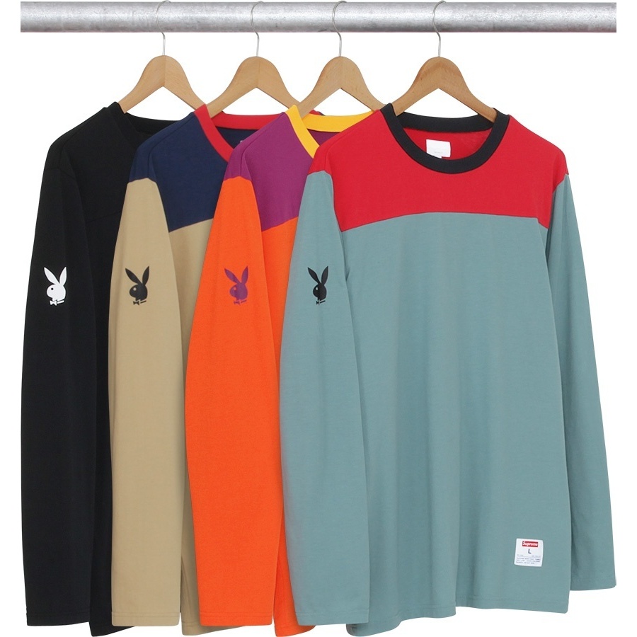 Supreme Supreme®/Playboy© L/S Football Top (fall/winter 2016)