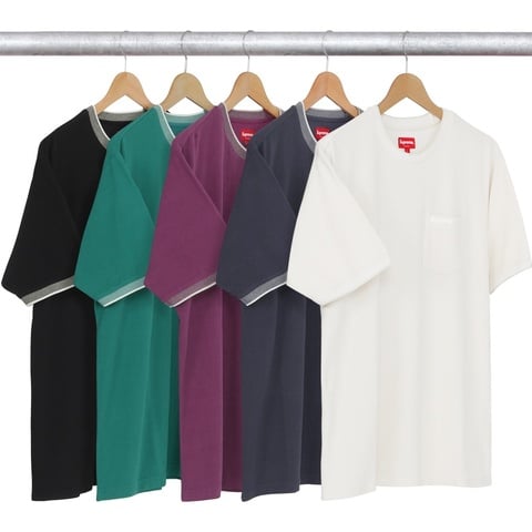 Supreme Ribbed Pocket Tee