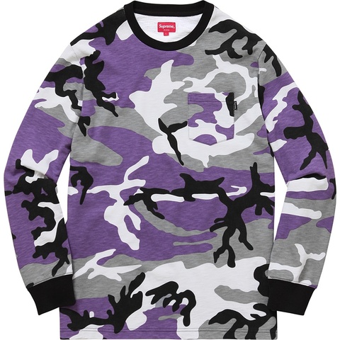 Supreme L/S Pocket Tee - Colorway