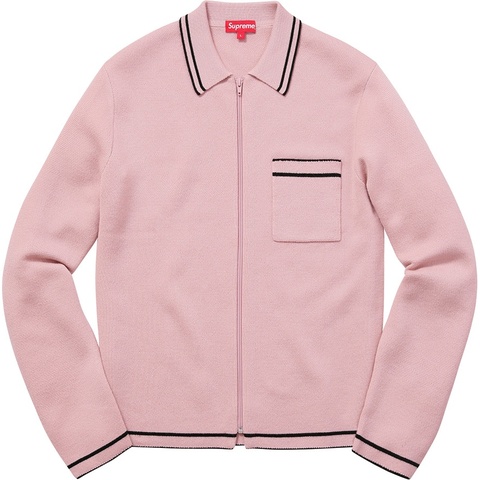 Zip Up Polo Sweater - fall/winter 2016 - Supreme