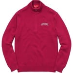 Supreme Half Zip Mock Neck Sweater (FW16)